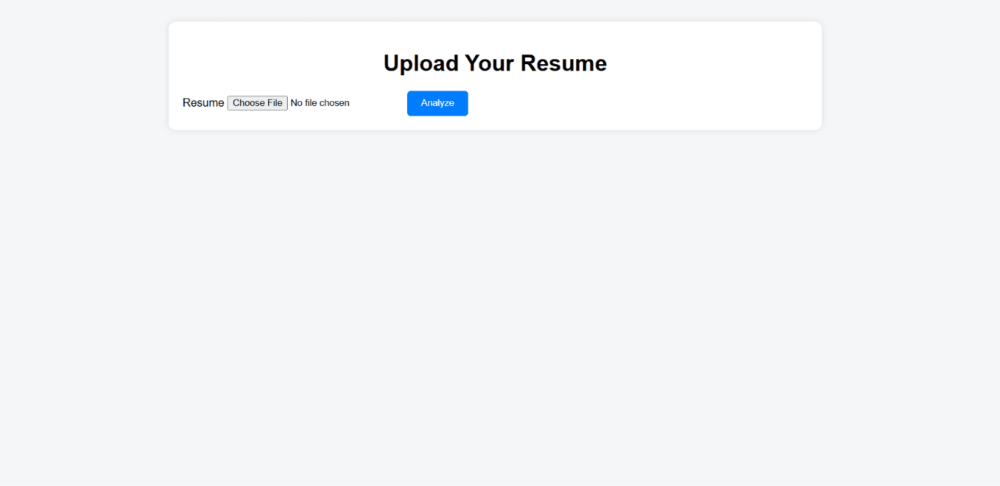 AI Resume Analyzer